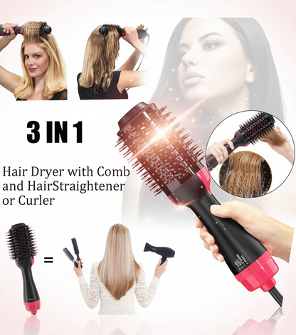 One Step Blow Hair Dryer and Volumizer Brush